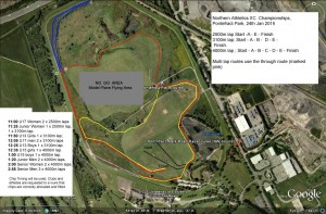 Pontefract Course Map